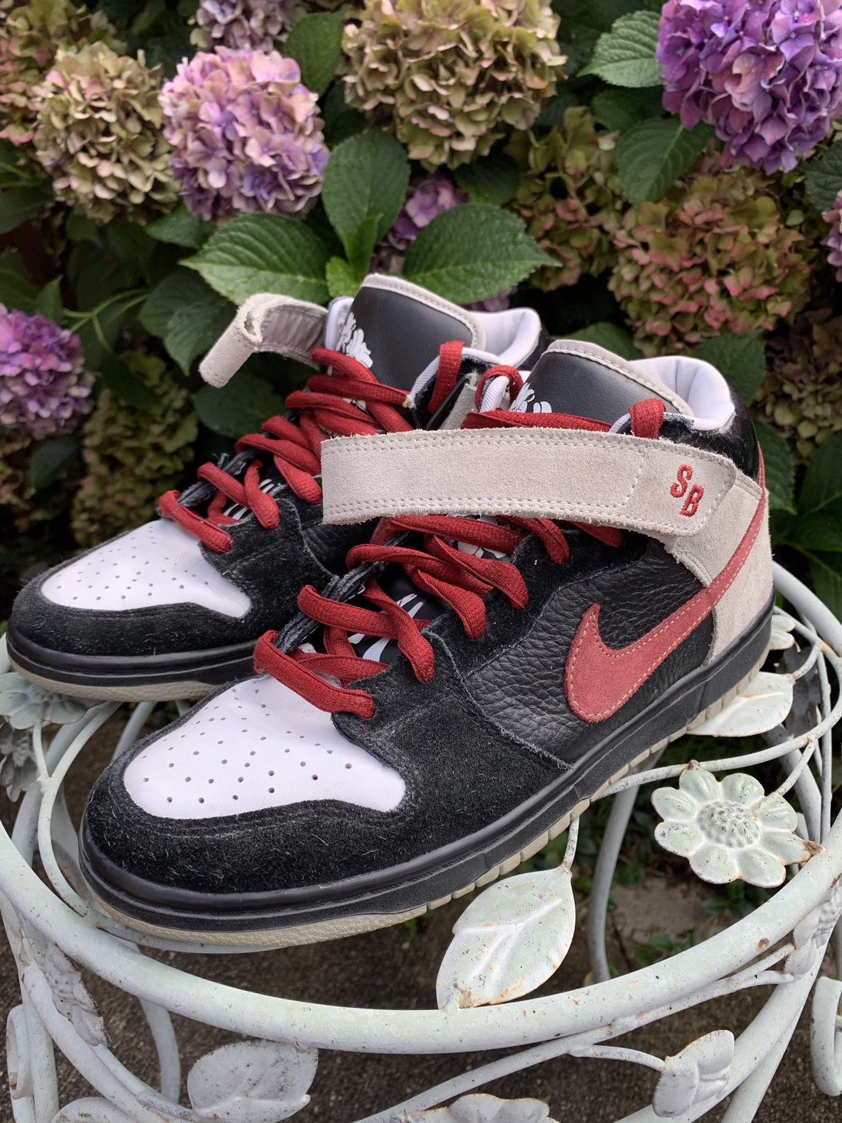 Guns N Roses Nike Nike SB dunk November Rain mid Grailed