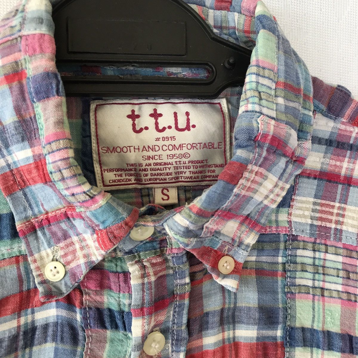Japanese Brand TTU PATCHWORK UNTRUCTURE SHIRT MADE IN JAPAN Size US S / EU 44-46 / 1 - 7 Thumbnail