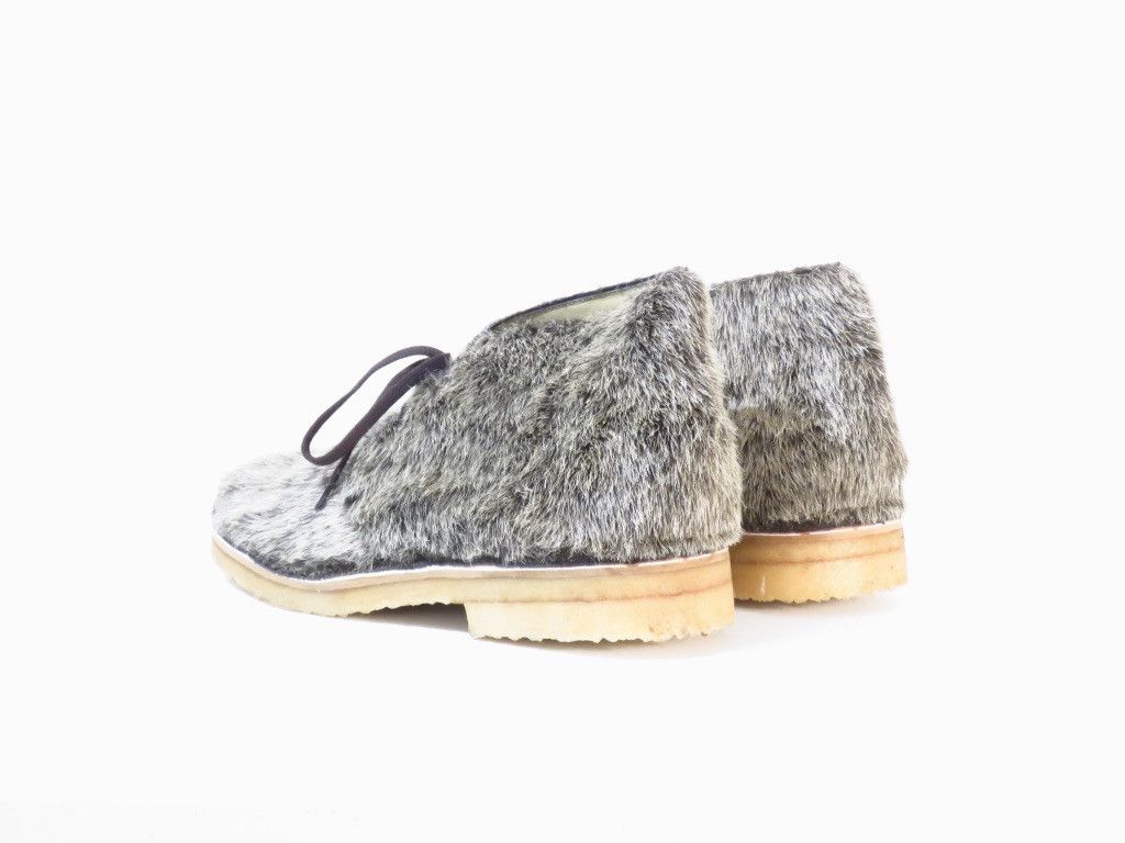 Comme des Garcons 1999 Fur Chukka Shoes Size US 8 / EU 41 - 2 Thumbnail