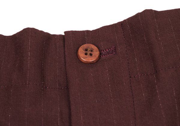 Jean Paul Gaultier Jean Paul GAULTIER HOMME Wool Pants Bordeaux Size 48 Size US 33 - 3 Thumbnail