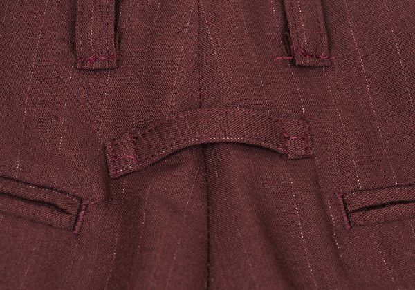 Jean Paul Gaultier Jean Paul GAULTIER HOMME Wool Pants Bordeaux Size 48 Size US 33 - 9 Thumbnail