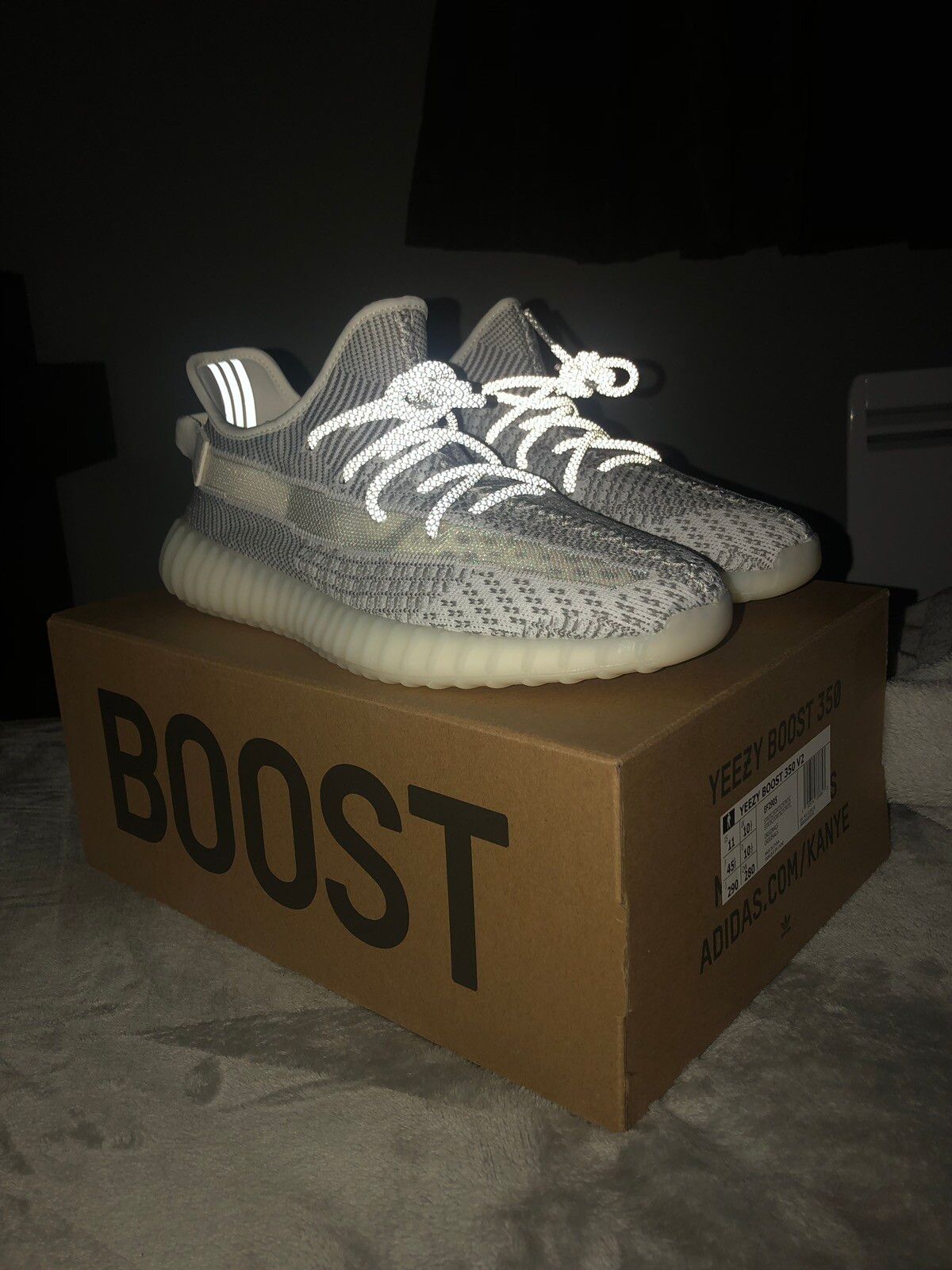 Adidas Yeezy Boost 350 V2 Static Non-Reflective | Grailed