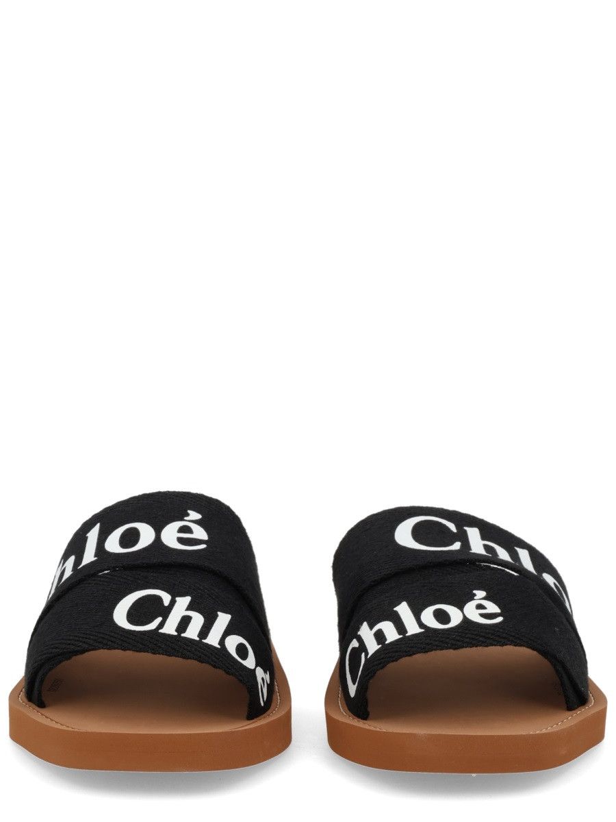 Chloe Chloé Sandal Slide "Woody" - Black (IT 36) Size US 6 / IT 36 - 3 Thumbnail