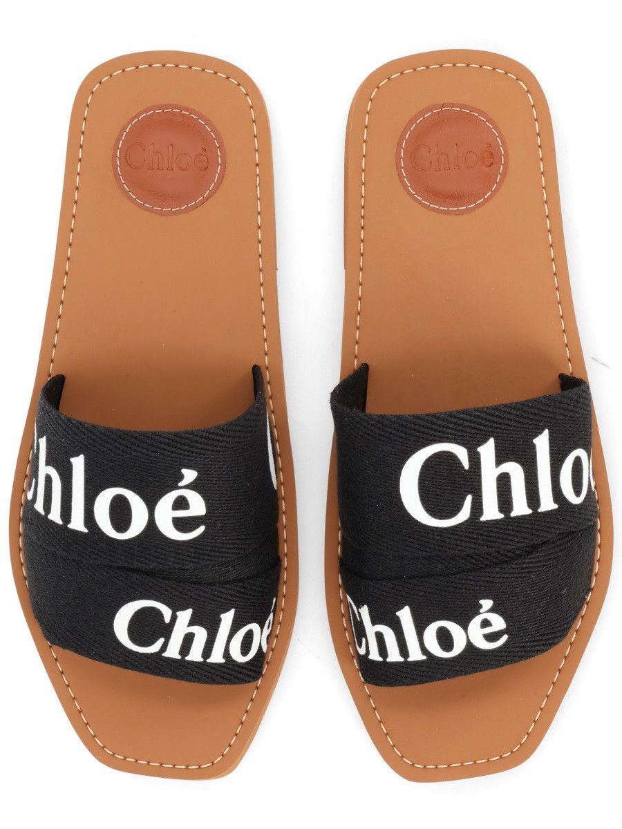 Chloe Chloé Sandal Slide "Woody" - Black (IT 40) Size US 10 / IT 40 - 5 Thumbnail
