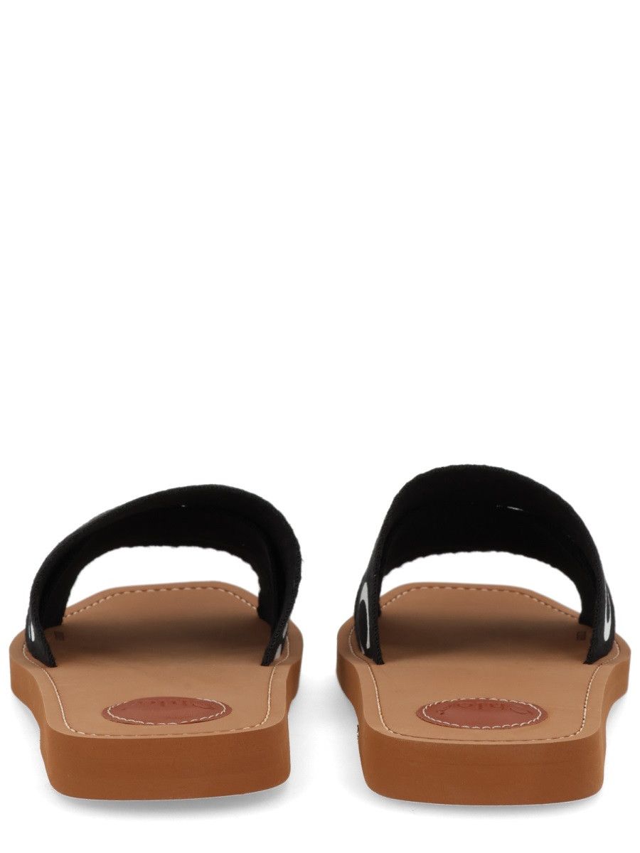 Chloe Chloé Sandal Slide "Woody" - Black (IT 40) Size US 10 / IT 40 - 4 Thumbnail