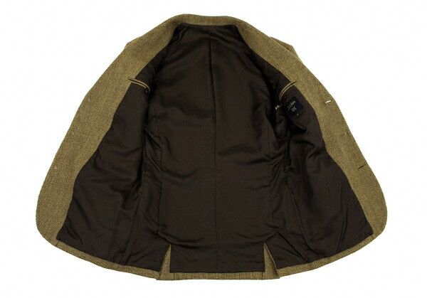 Jean Paul Gaultier Jean Paul GAULTIER HOMME Wool Blend Jacket Brown Size 48 Size US M / EU 48-50 / 2 - 11 Thumbnail