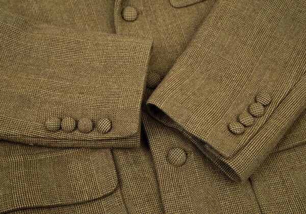 Jean Paul Gaultier Jean Paul GAULTIER HOMME Wool Blend Jacket Brown Size 48 Size US M / EU 48-50 / 2 - 7 Thumbnail