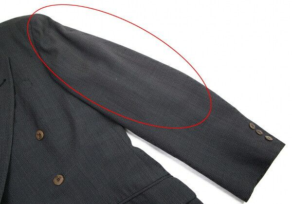 Jean Paul Gaultier Jean Paul GAULTIER HOMME Kanji Print Jacket Charcoal Size 50 Size US L / EU 52-54 / 3 - 3 Thumbnail