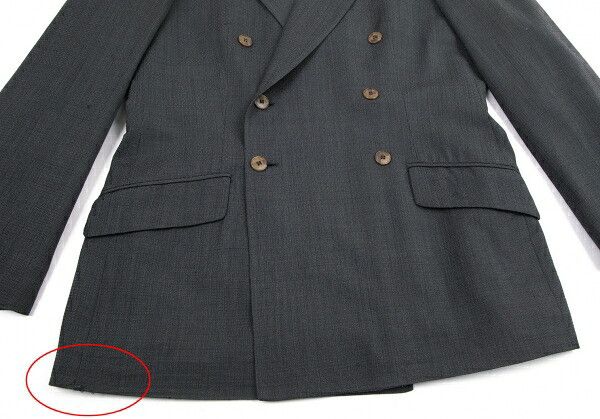 Jean Paul Gaultier Jean Paul GAULTIER HOMME Kanji Print Jacket Charcoal Size 50 Size US L / EU 52-54 / 3 - 7 Thumbnail