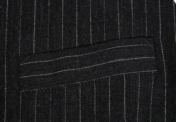 Jean Paul Gaultier Jean Paul GAULTIER CLASSIQUE Back Gilet Charcoal Size E48 Size US S / EU 44-46 / 1 - 10 Thumbnail