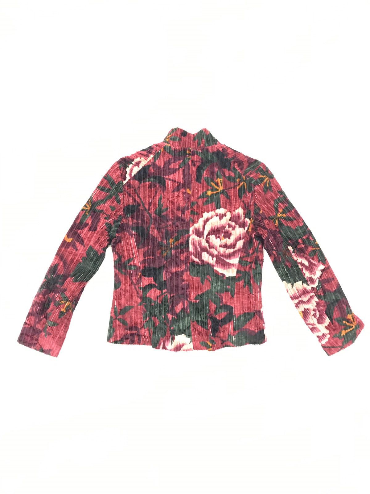 Kenzo Kenzo Unisex Red Multicolor XS Corduroy Jacket Blazer Size US XS / EU 42 / 0 - 2 Thumbnail