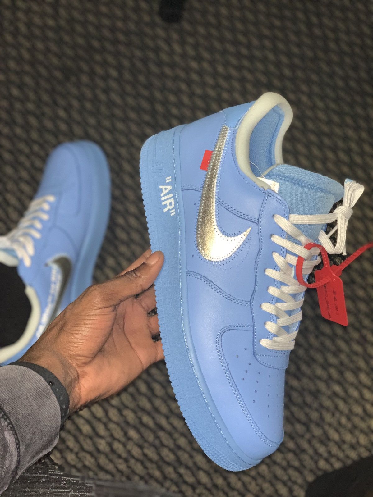 Nike × Off-White × Virgil Abloh Nike Air Force 1 ‘07 Virgil ‘MCA’ Size US 13 / EU 46 - 8 Thumbnail