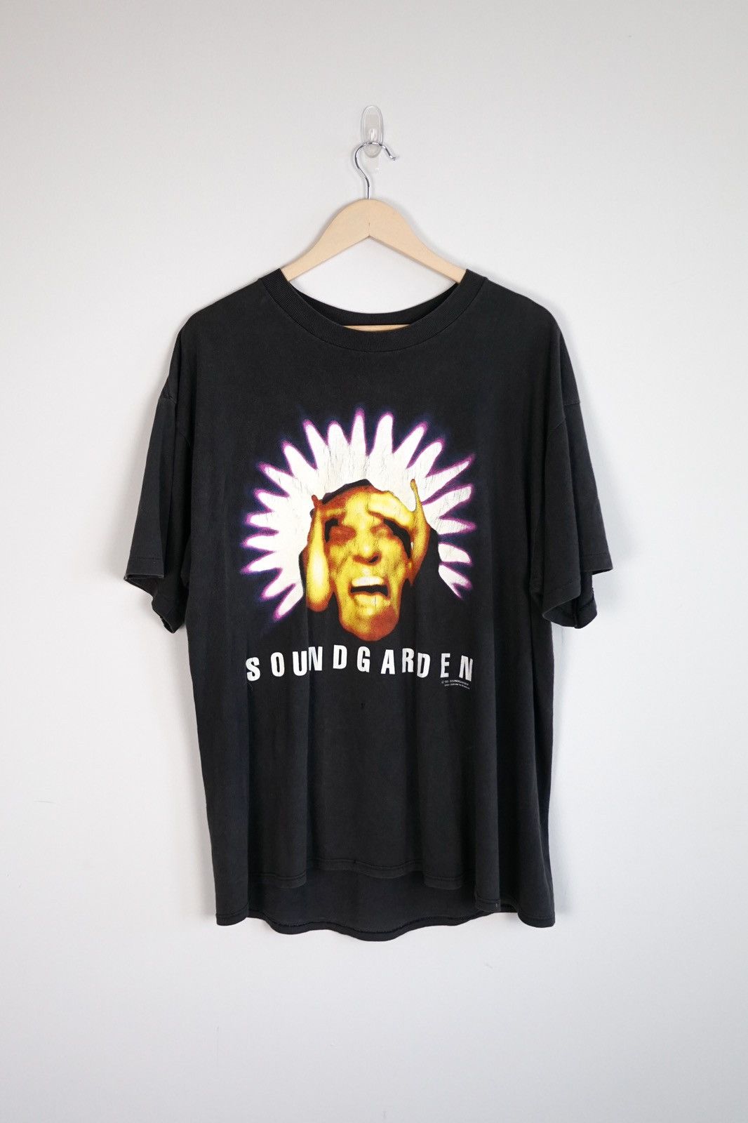 Vintage Vintage Soundgarden Black Hole Sun T-Shirt | Grailed