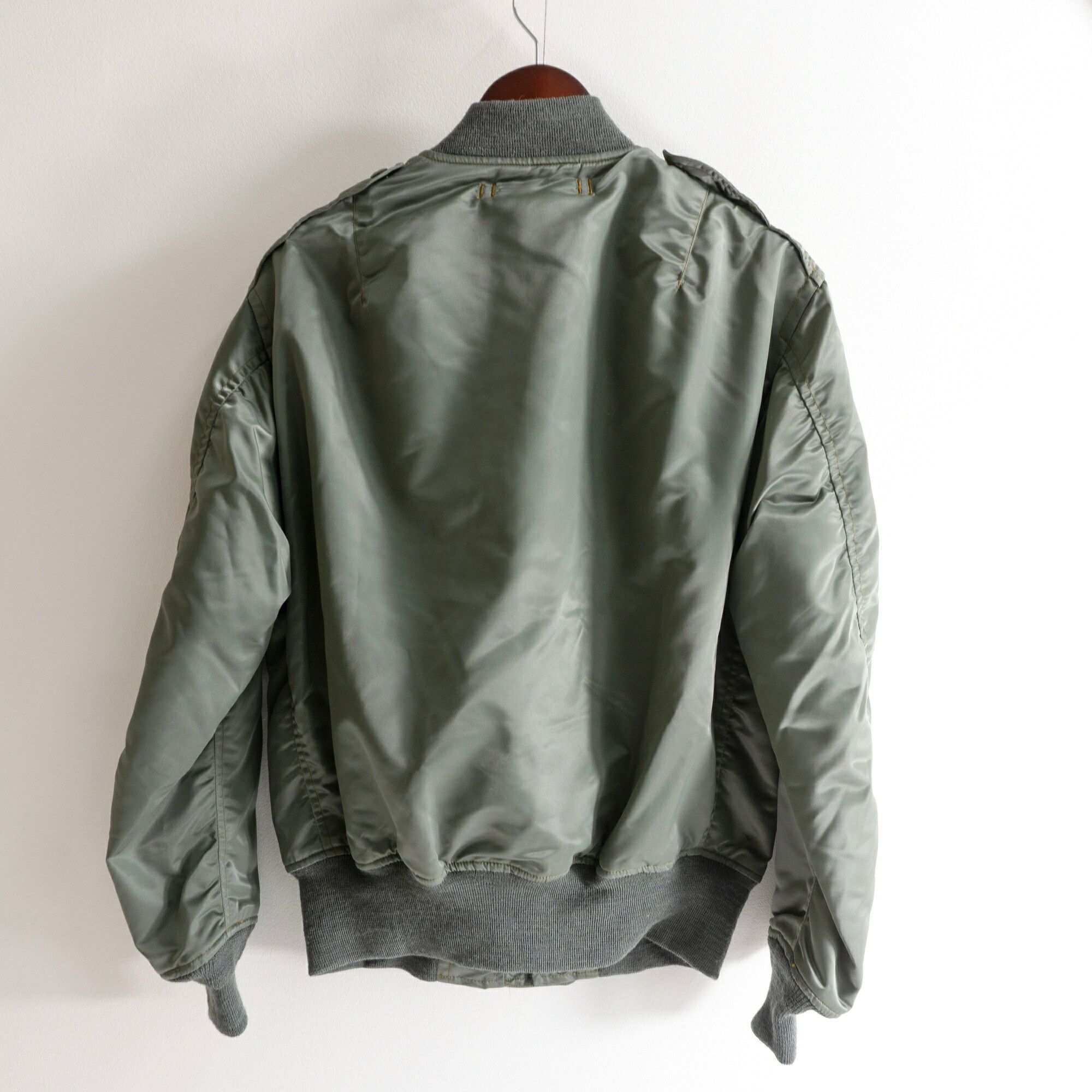 The Real Mccoy's Usaf L-2b Flight Jacket Size L in Green, Men's — image 2 of 6
