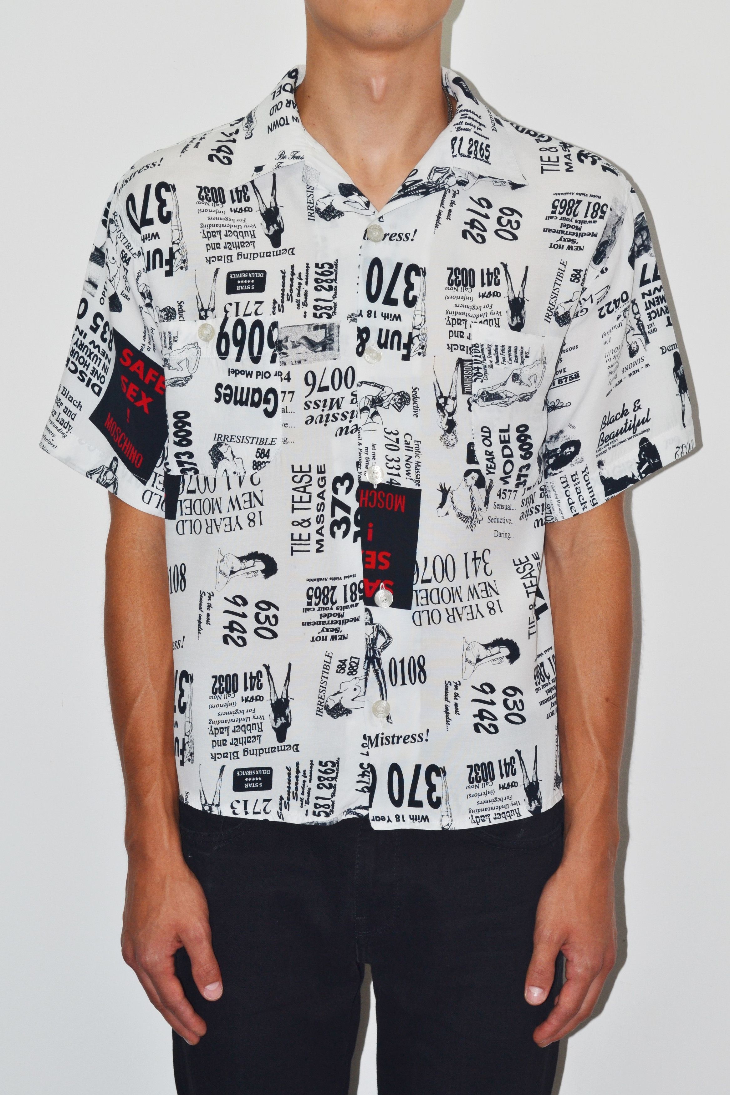 Moschino × Streetwear × Vintage Vintage Moschino Jeans Safe
