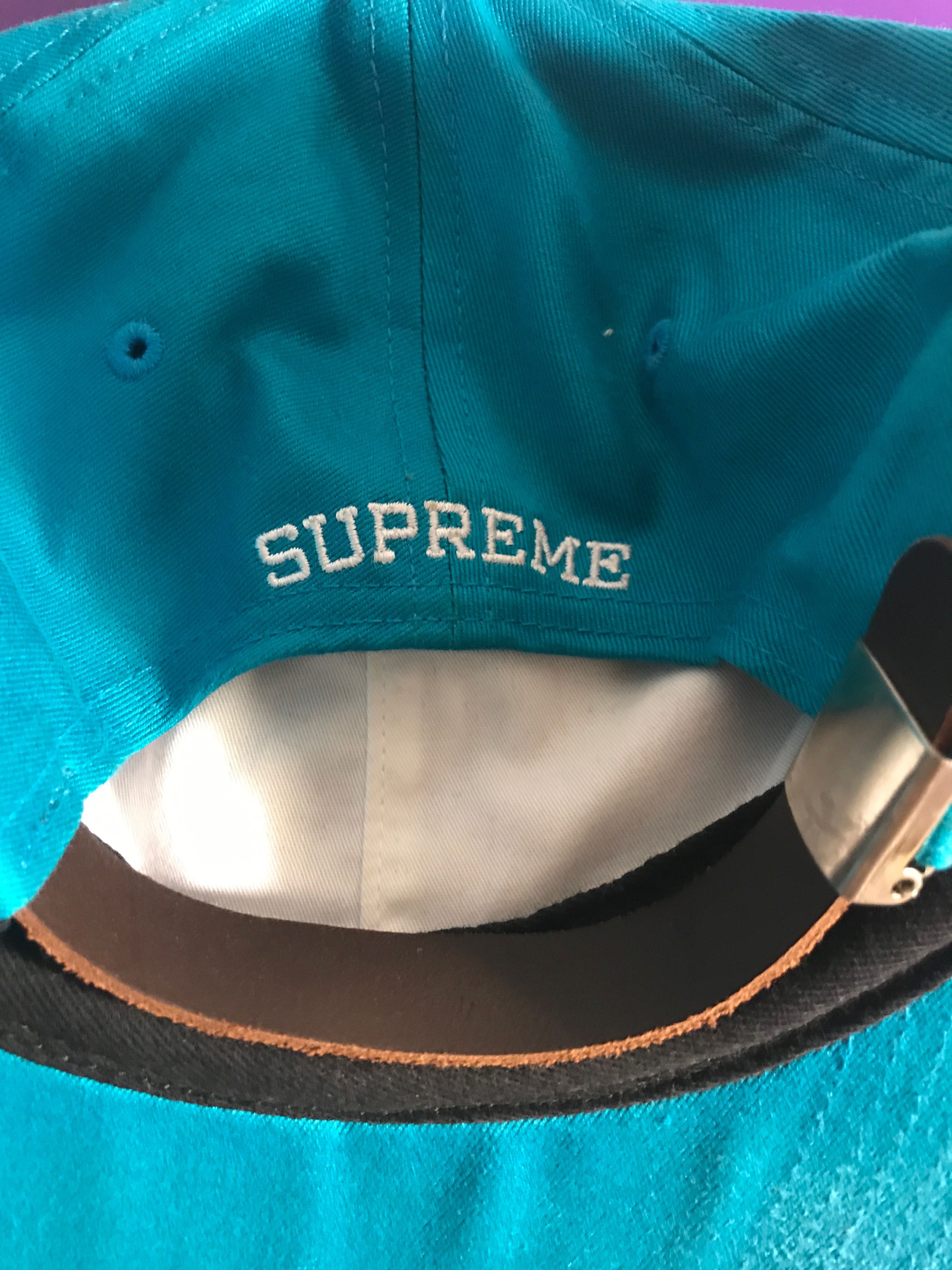 Supreme 3M® Reflective S Logo 6-Panel - Teal Size ONE SIZE - 2 Preview