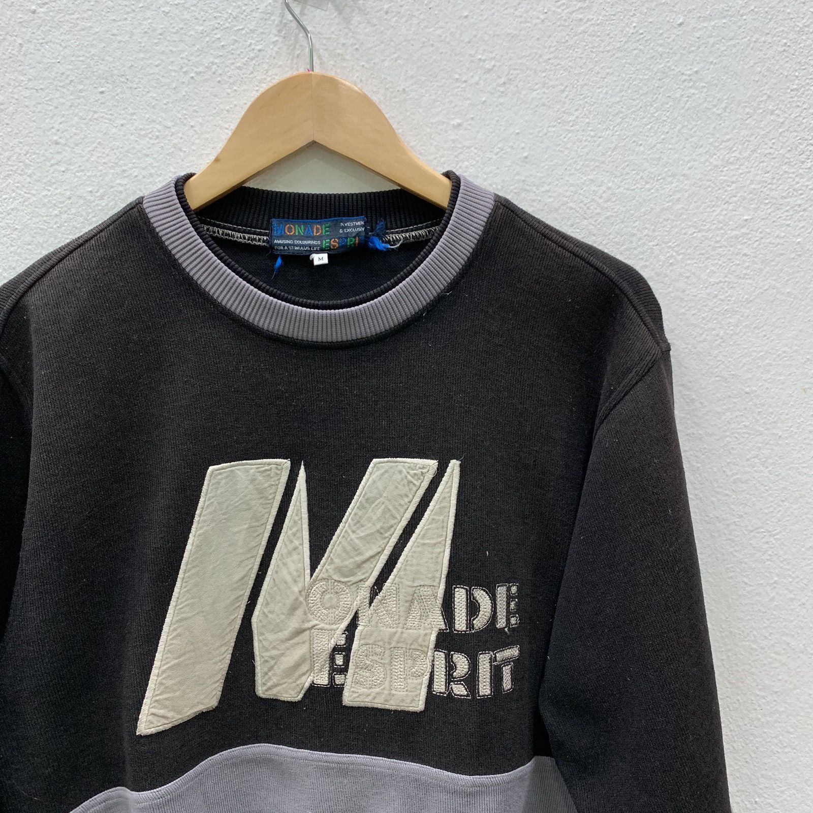 Esprit Vintage Monade Esprit Sweatshirts Colour Block Nice Design Size US M / EU 48-50 / 2 - 3 Thumbnail