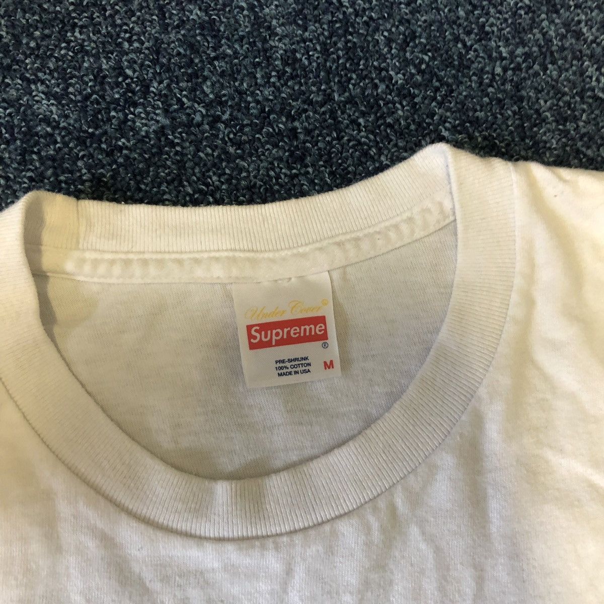 Supreme Undercover Bear Box Logo Tee Tops