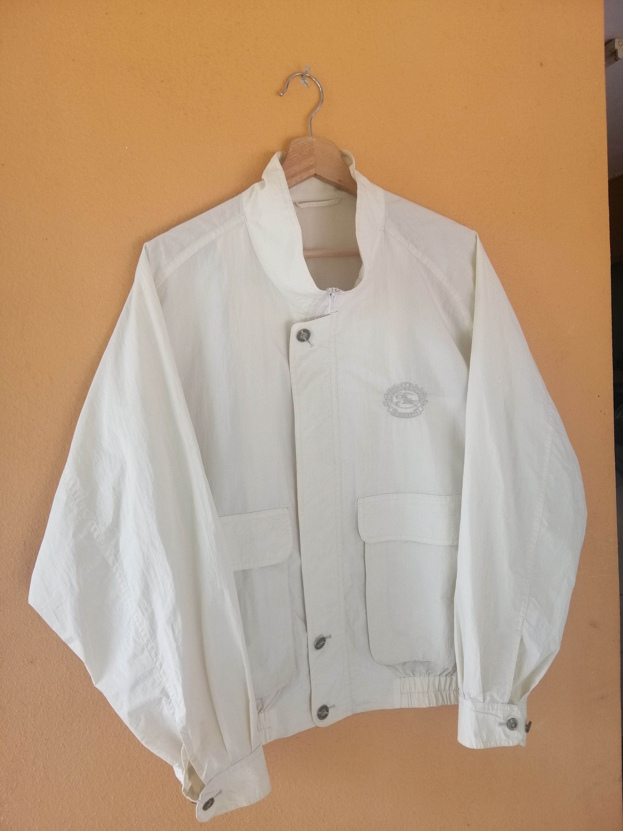 Burberry Vintage BURBERRYS Jacket Old Logo Burberry Nice Design Size US L / EU 52-54 / 3 - 2 Thumbnail