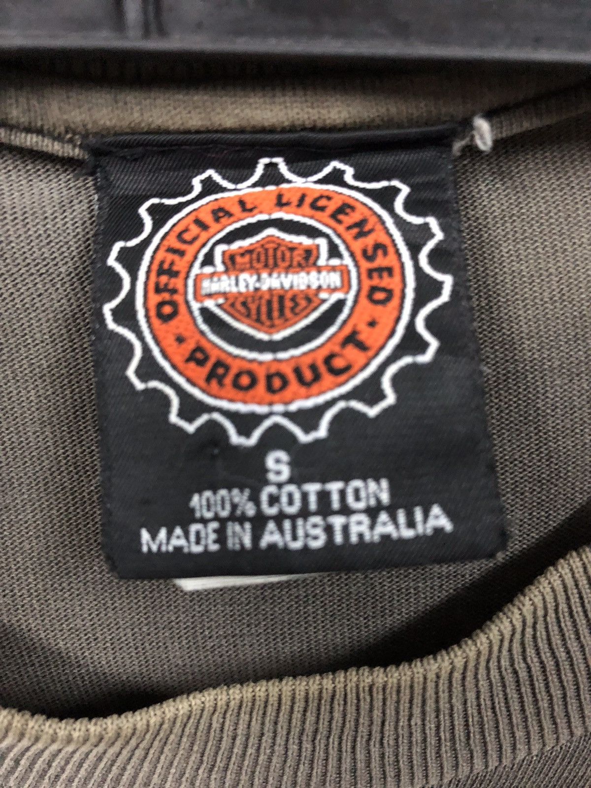 Harley Davidson Thrashed Vintage 90s Harley Davidson rabbit Australia Tee Size US M / EU 48-50 / 2 - 7 Thumbnail