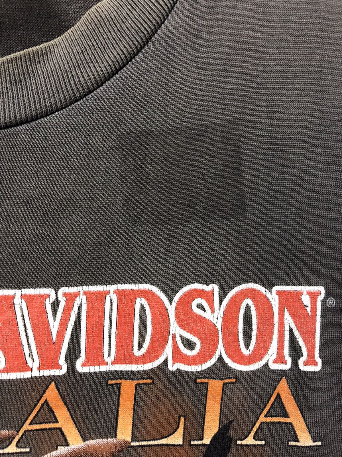 Harley Davidson Thrashed Vintage 90s Harley Davidson rabbit Australia Tee Size US M / EU 48-50 / 2 - 6 Thumbnail