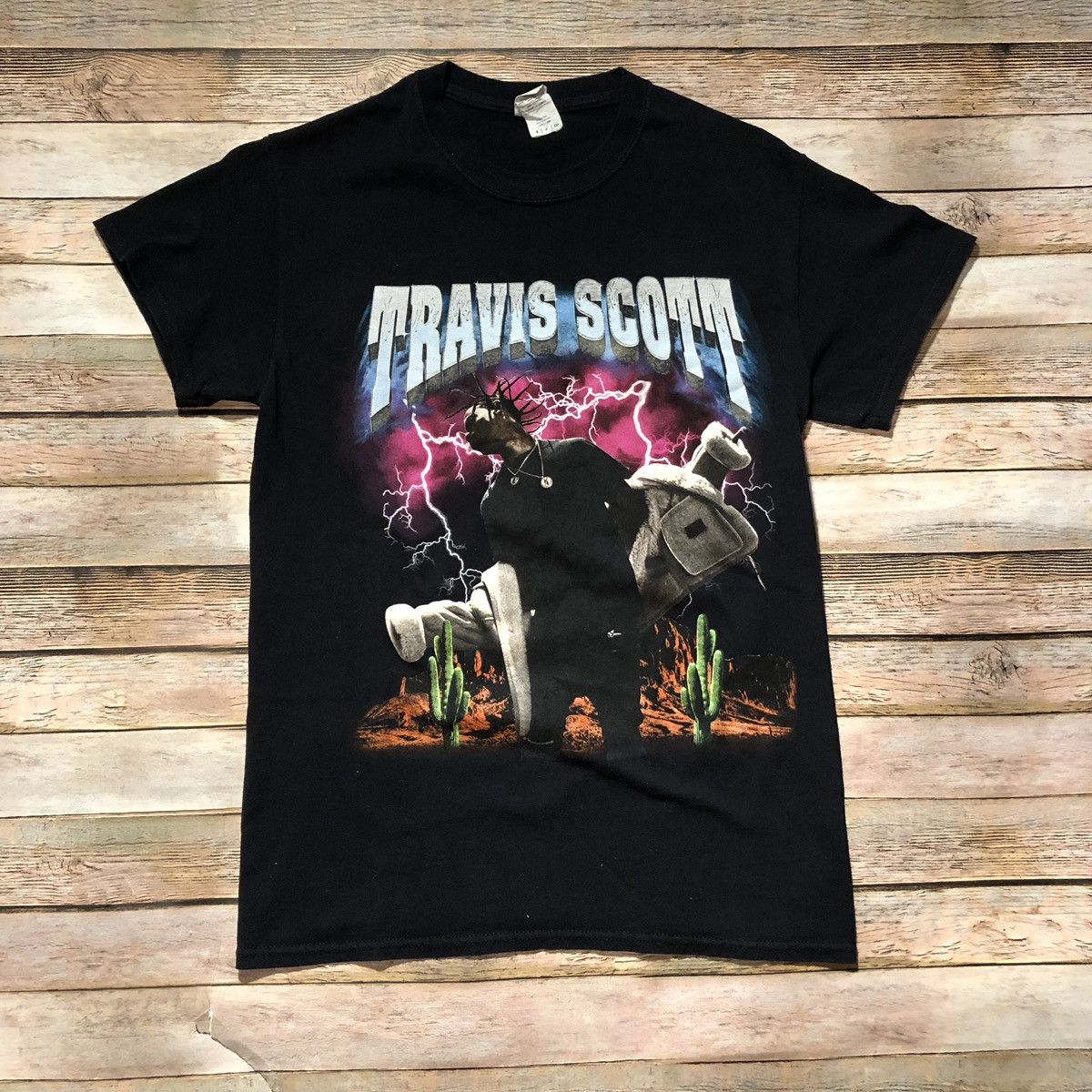 TRAVIS SCOTT Travis Scott Rap T-shirt Rap T Men's XL size /eaa493022