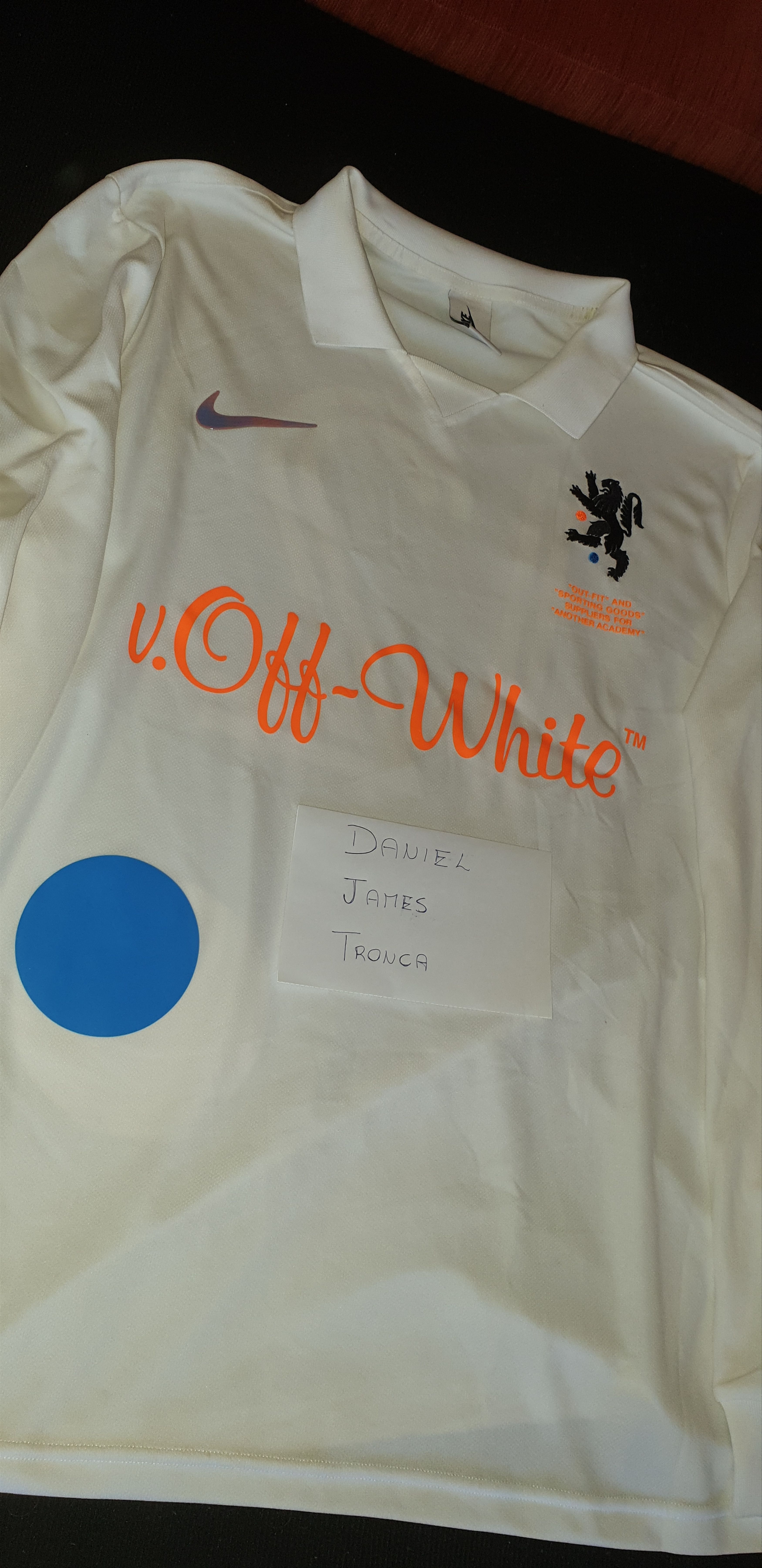 Nike Off White Mercurial Nrg Fb Jersey | Grailed