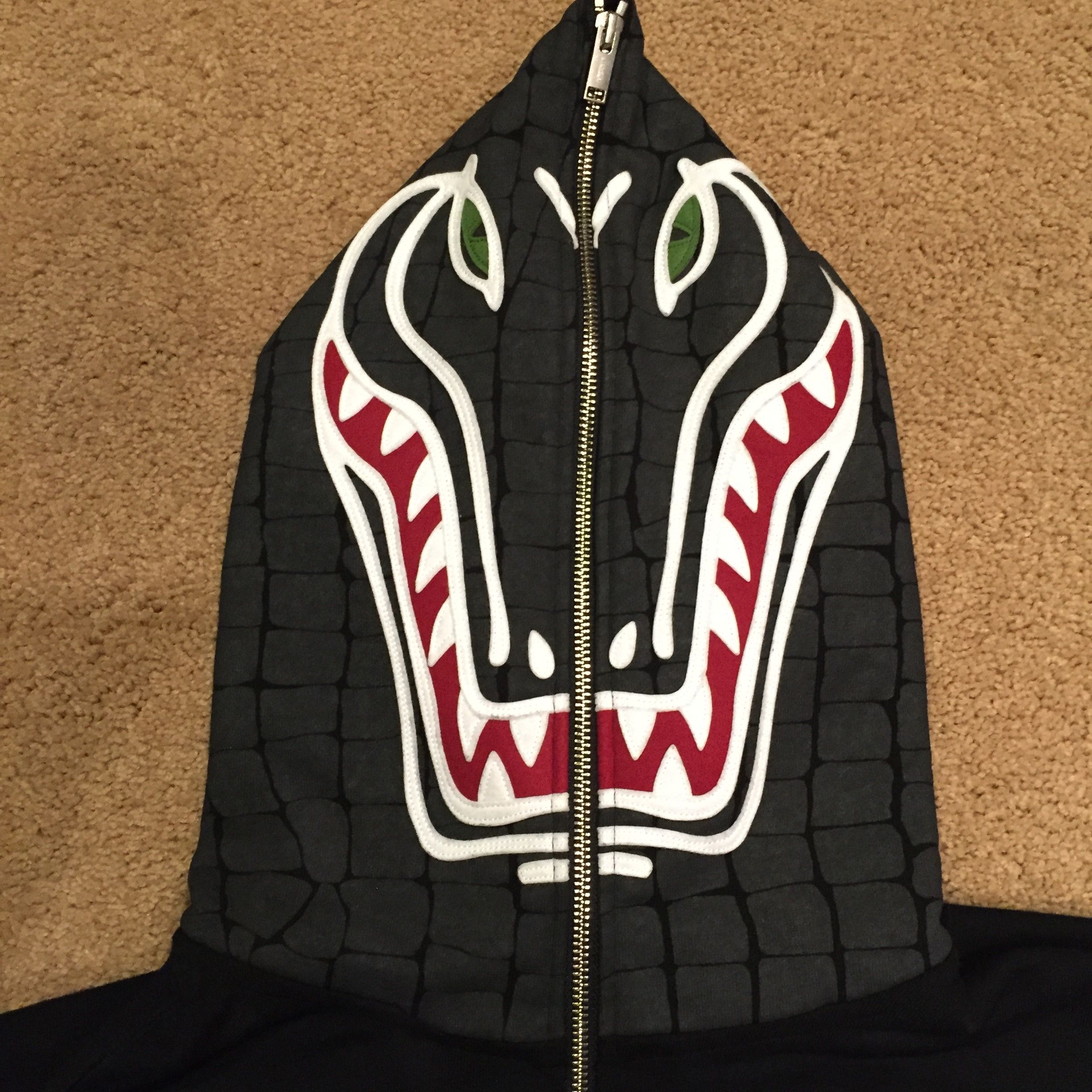 Bape x deals lacoste hoodie