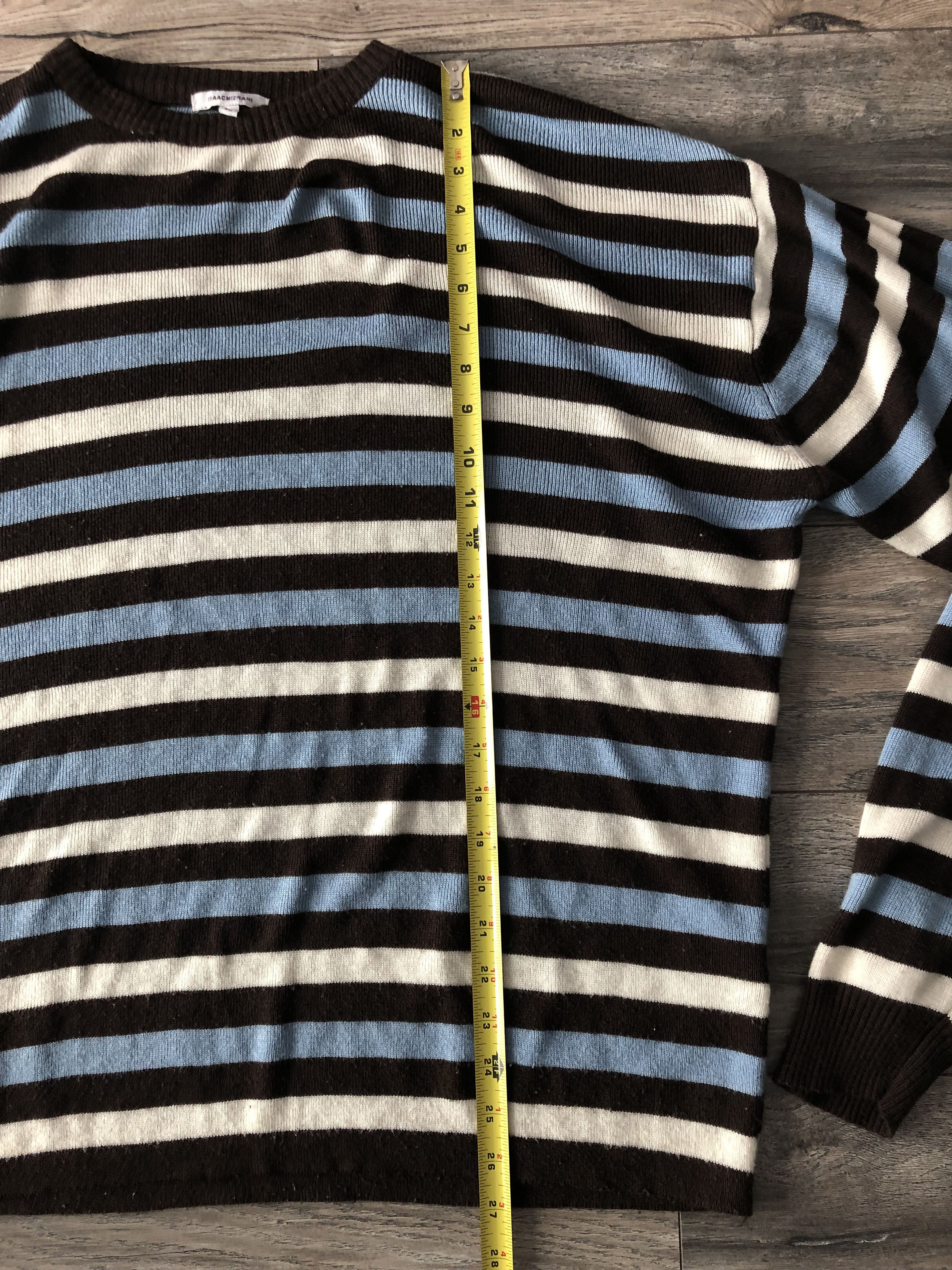 Isaac Mizrahi × Vintage Vintage Striped Isaac Mizrahi Sweater Size XL Size US XL / EU 56 / 4 - 2 Thumbnail