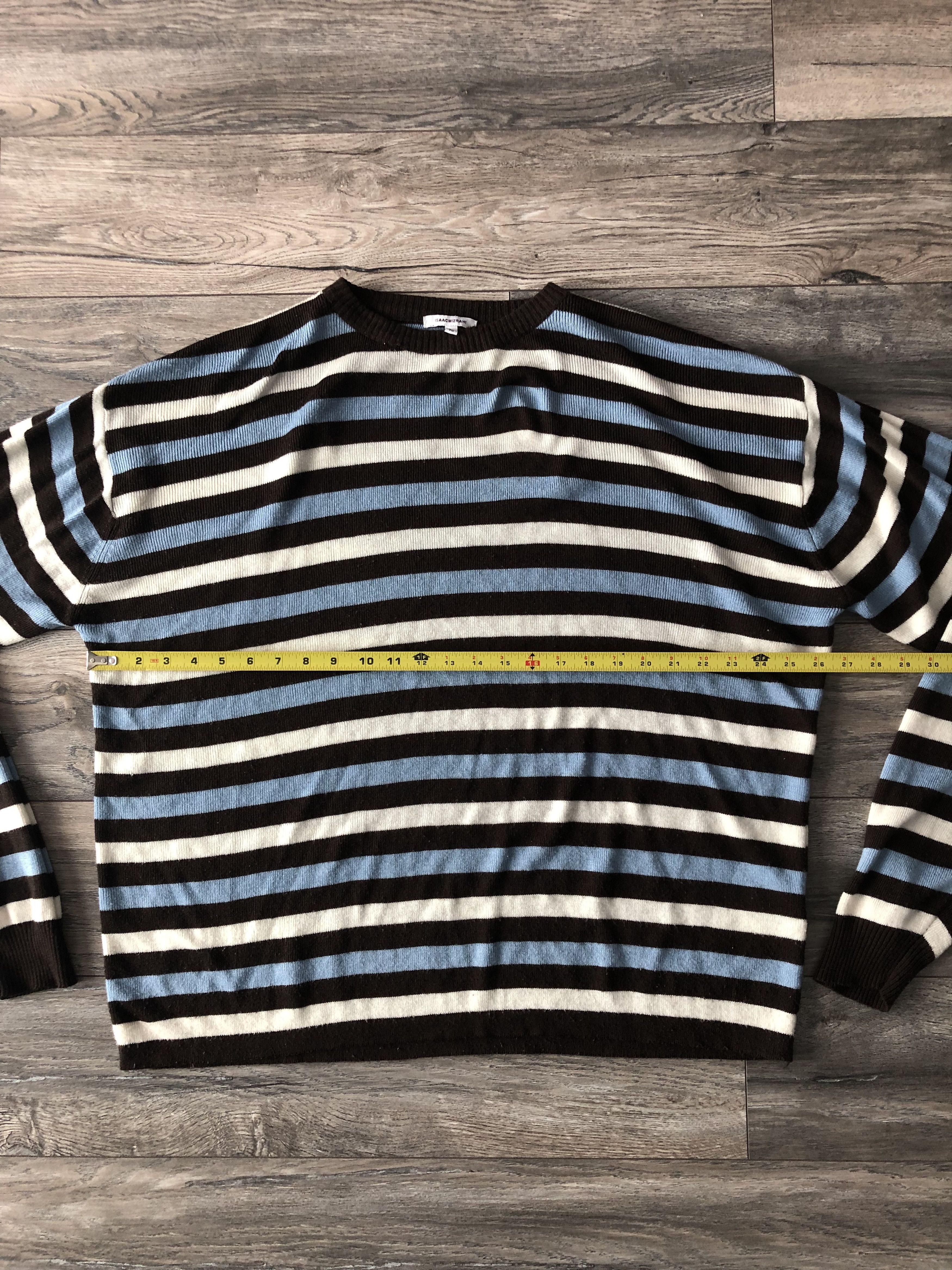 Isaac Mizrahi × Vintage Vintage Striped Isaac Mizrahi Sweater Size XL Size US XL / EU 56 / 4 - 3 Thumbnail