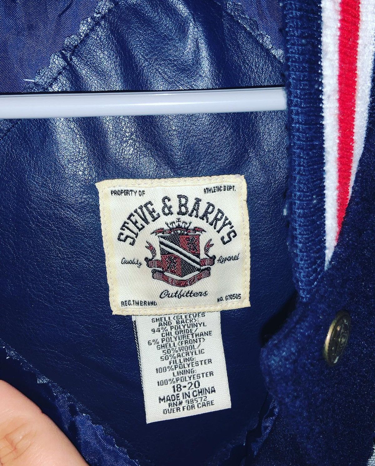Steve And Barrys × Vintage Vintage Steve and Barry’s USA Bomber Jacket ...