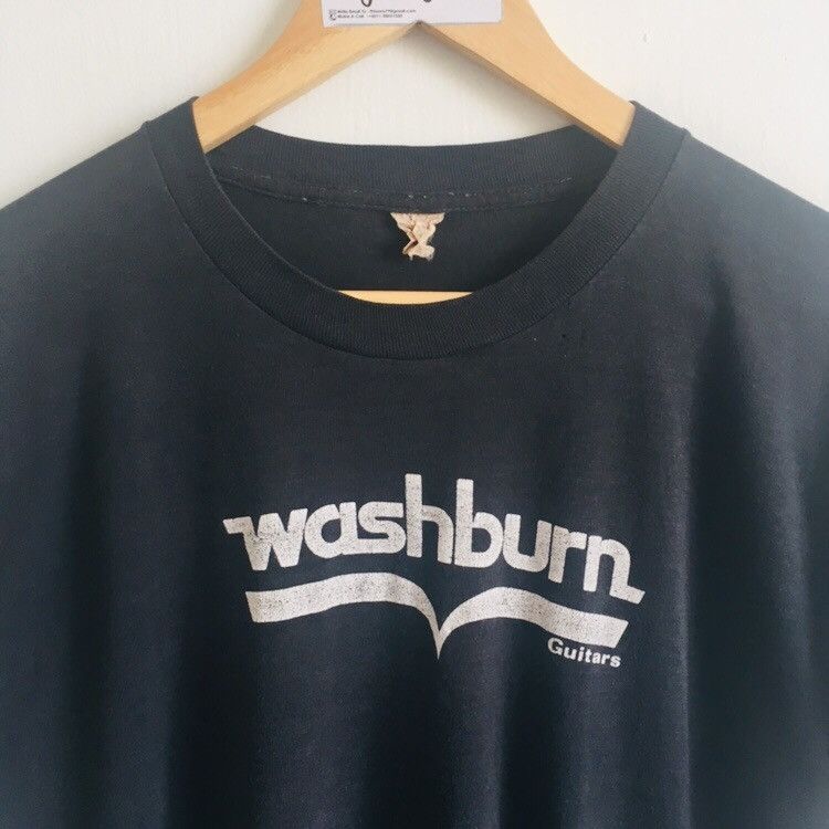 Vintage Vintage Washburn Guitars tShirt Size US M / EU 48-50 / 2 - 2 Thumbnail