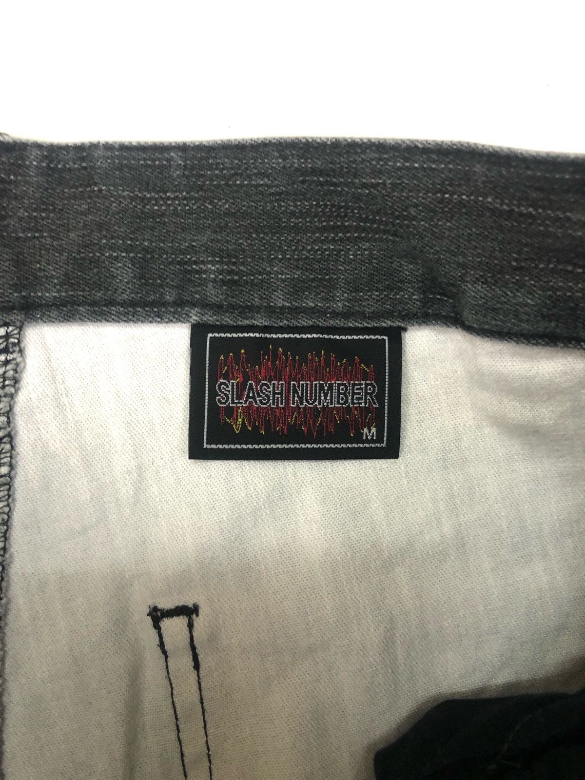 Japanese Brand Japanese Brand Slash Number Jeans Size US 28 / EU 44 - 7 Thumbnail