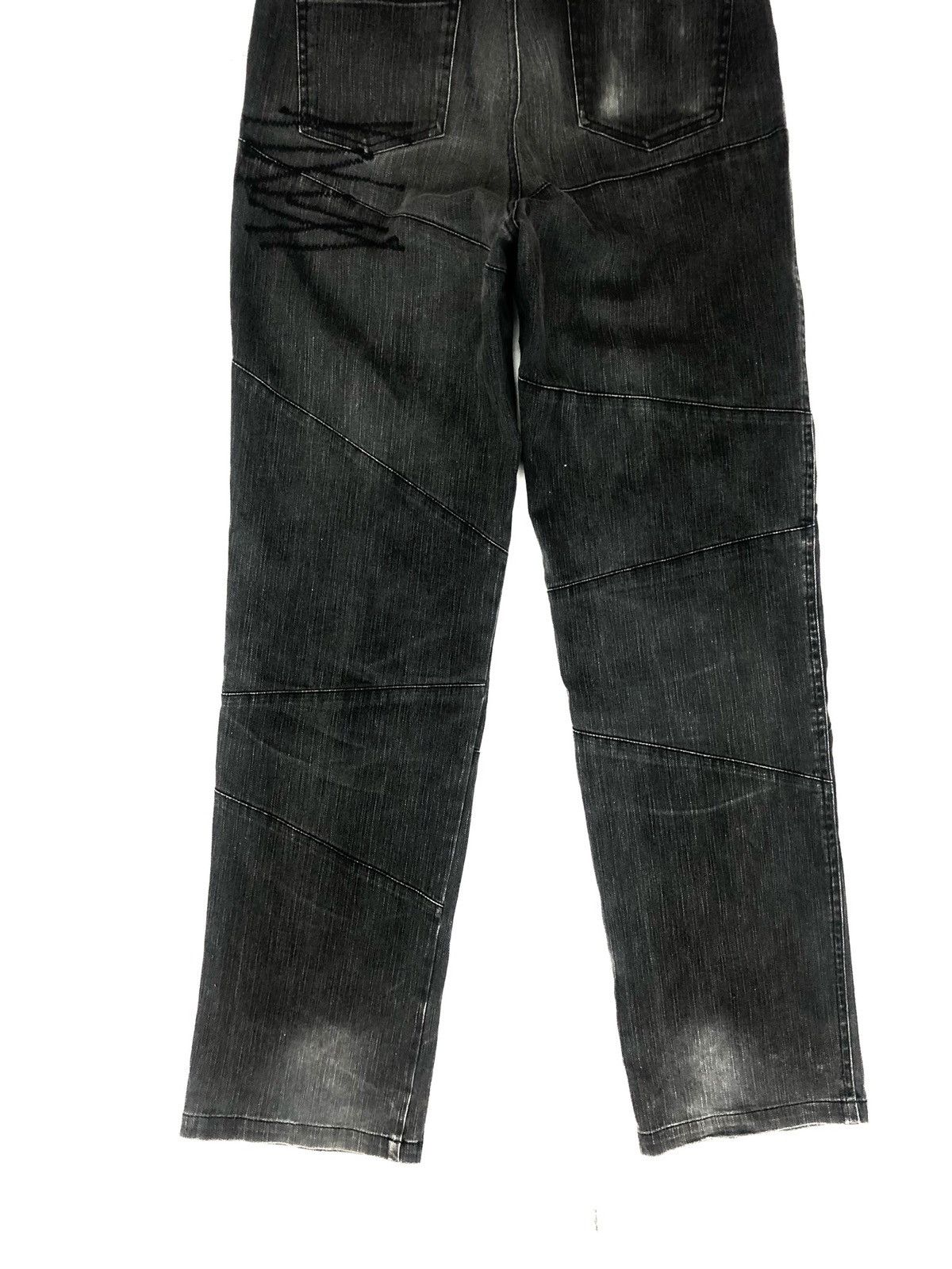 Japanese Brand Japanese Brand Slash Number Jeans Size US 28 / EU 44 - 5 Thumbnail