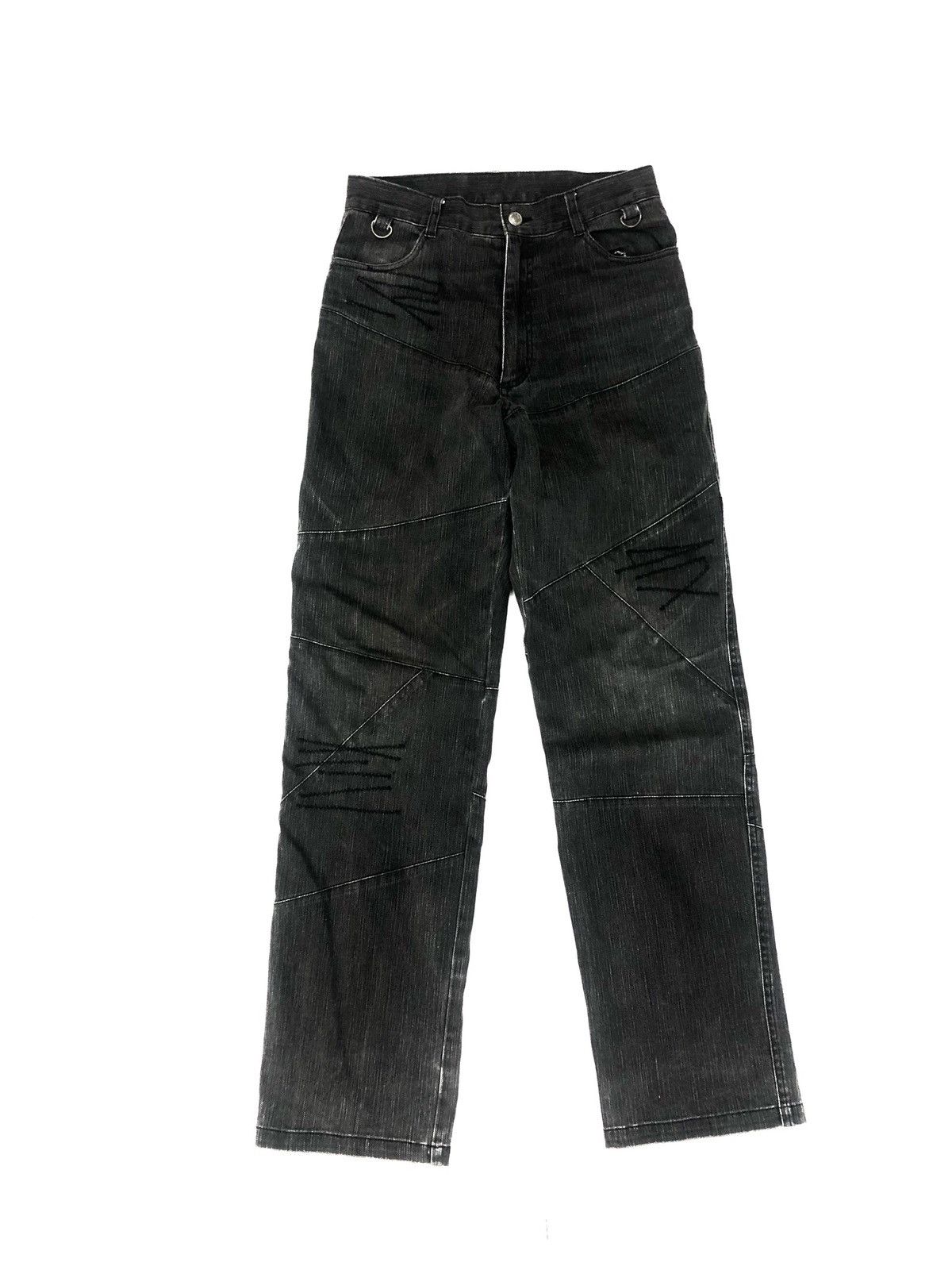 Japanese Brand Japanese Brand Slash Number Jeans Size US 28 / EU 44 - 1 Thumbnail