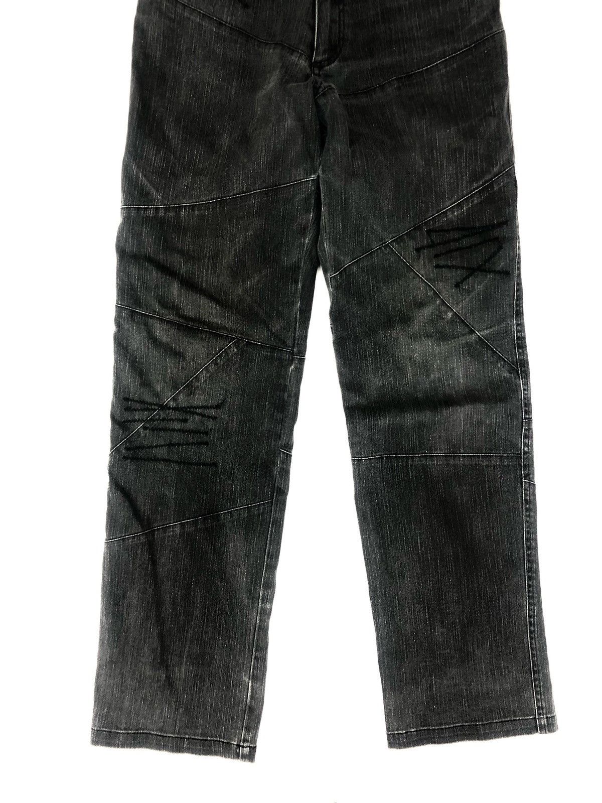 Japanese Brand Japanese Brand Slash Number Jeans Size US 28 / EU 44 - 4 Thumbnail