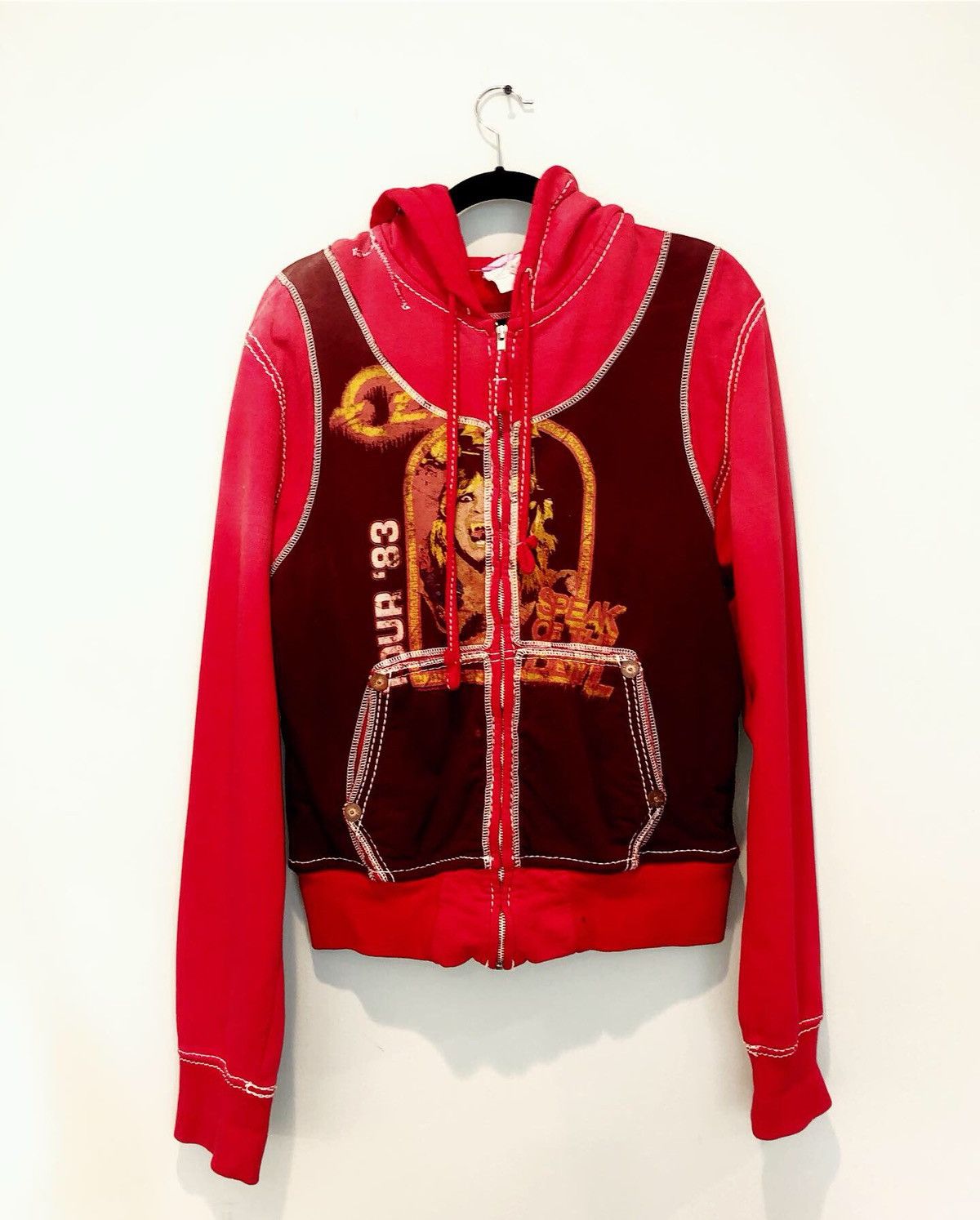 True Religion 🔥True Religion Ozzy Osbourne Big T Hoody