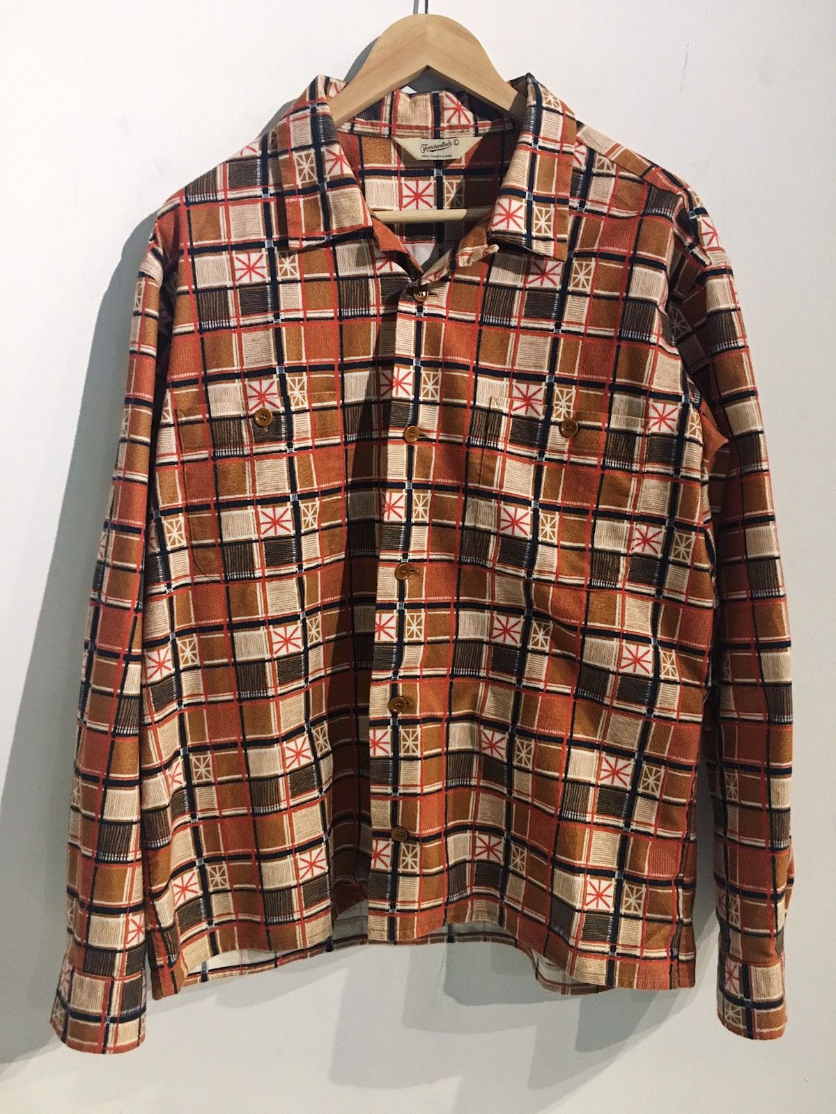 Tenderloin 【sold out】Tenderloin T-print Flannel long sleeve 