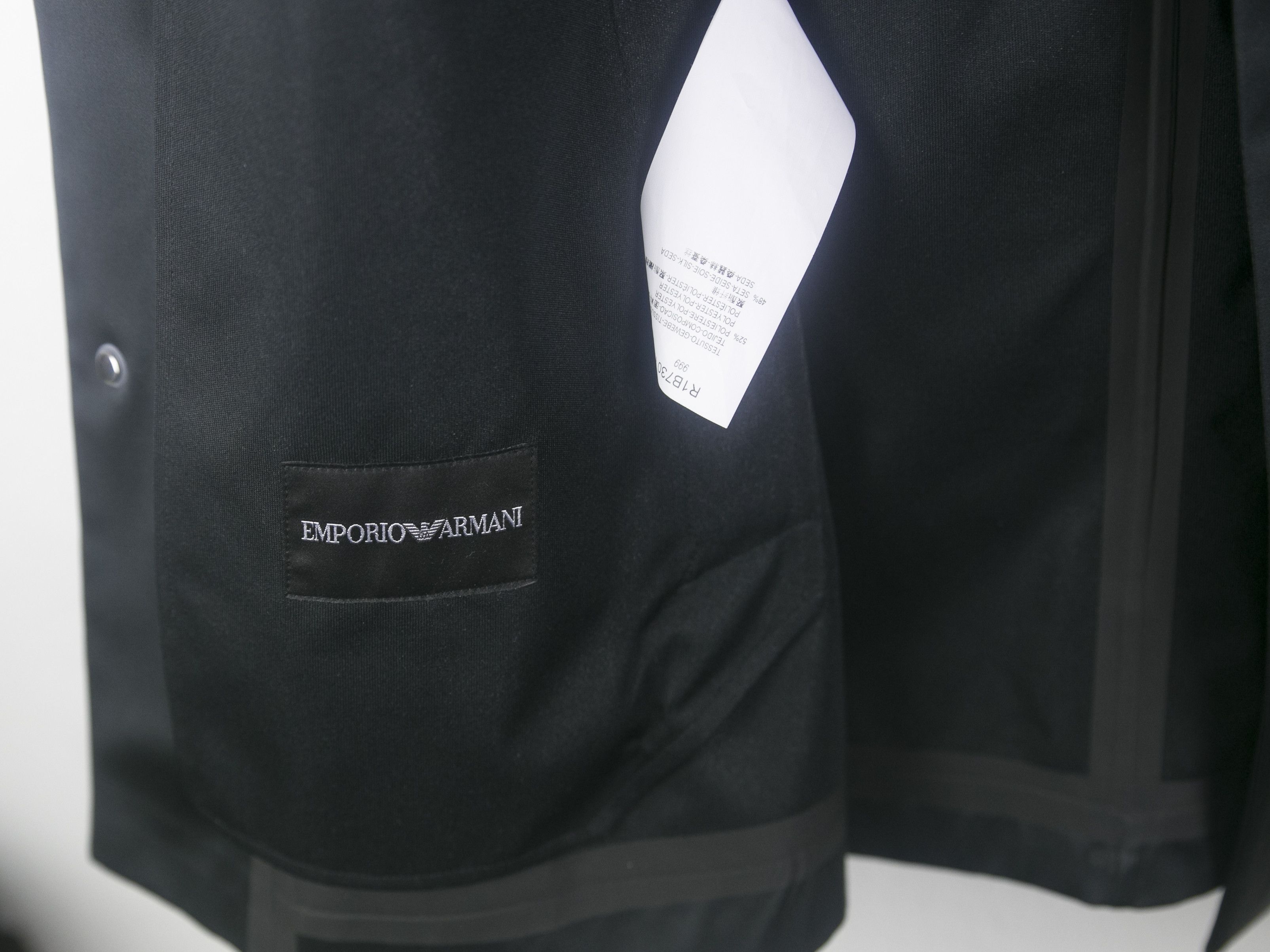 Emporio Armani NWT Emporio Armani CABAN COAT R1B730 R1094 Black Size 56 Size US XL / EU 56 / 4 - 5 Thumbnail