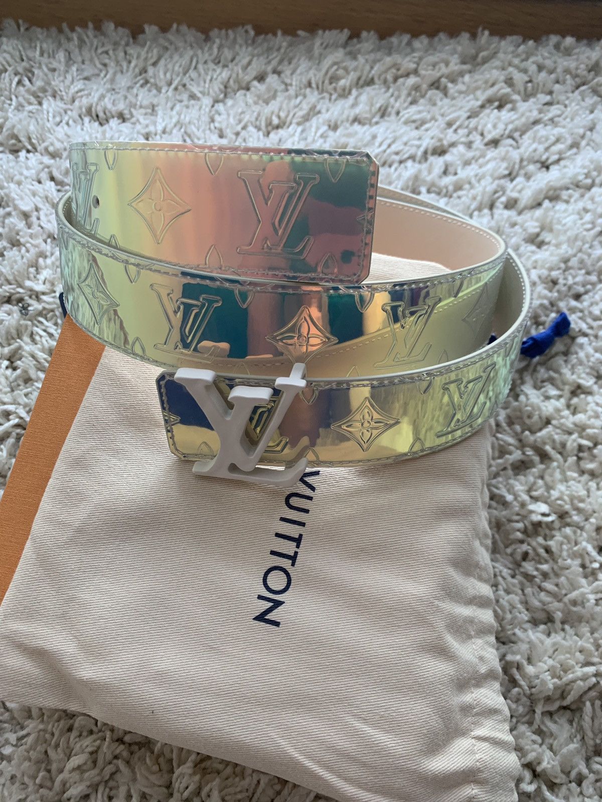 LV Initiales 40mm Reversible Belt Taigarama - Accessories M0675S