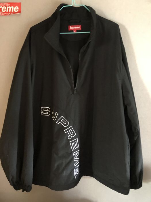 Supreme corner arc half cheap zip