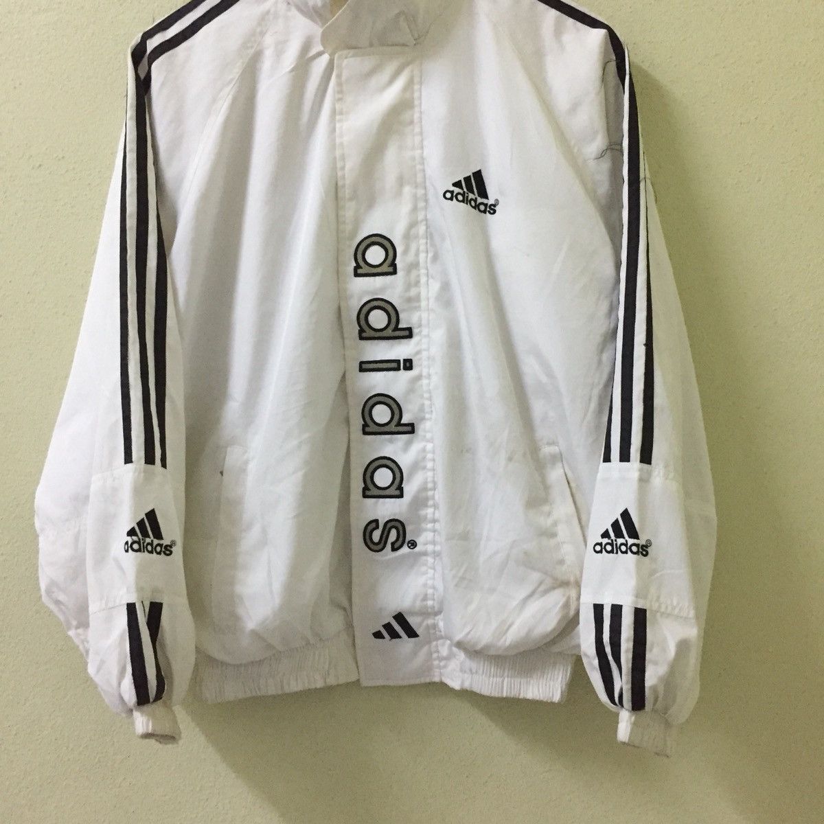 Adidas Windbreaker Vintage 90s Menswear