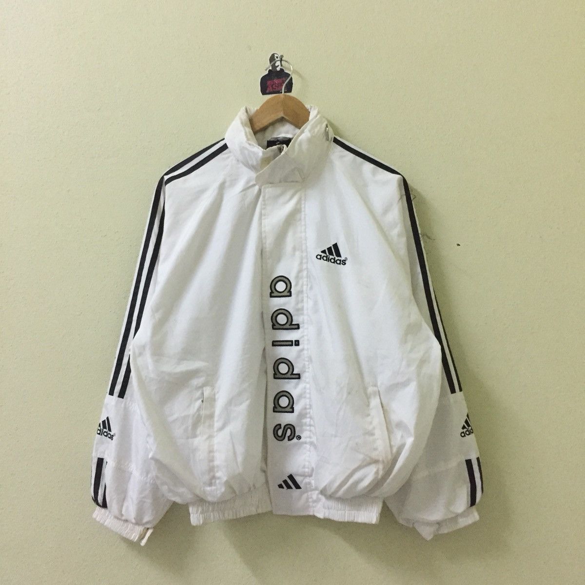Adidas Windbreaker Vintage 90s Menswear