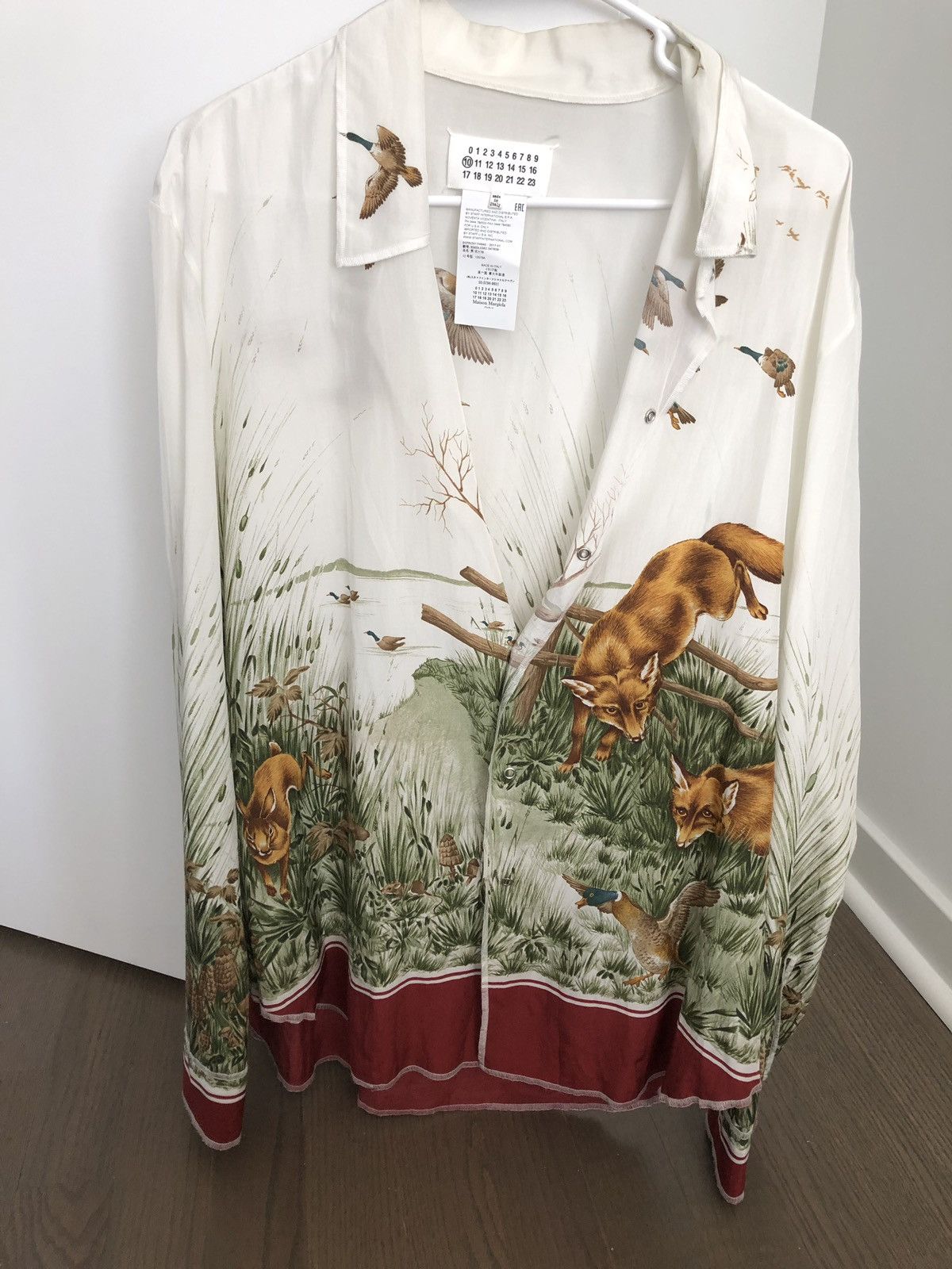 Maison Margiela Maison Margiela fox print shirt | Grailed
