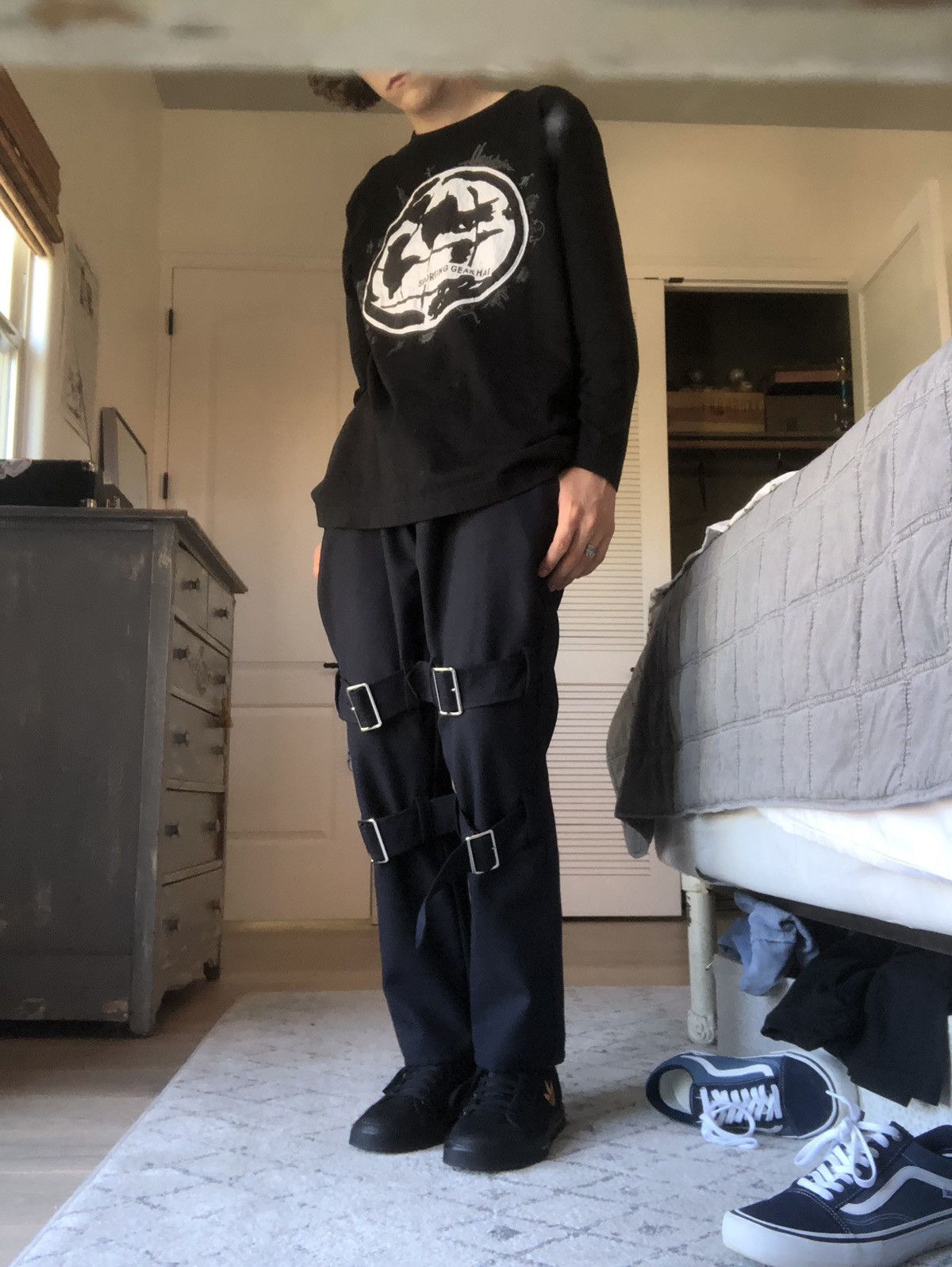 Comme des Garcons Junya Watanabe X comme des garçons SHIRT buckle pants Size US 32 / EU 48 - 6 Thumbnail