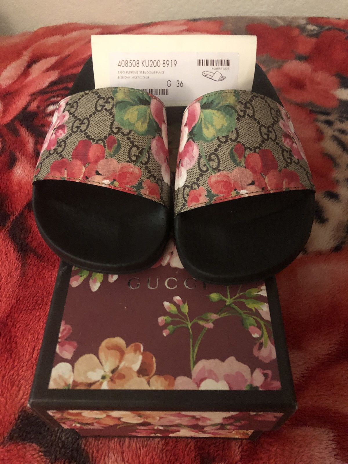 Gucci Slides Bloom Supreme - 408508 KU200 8919 - US