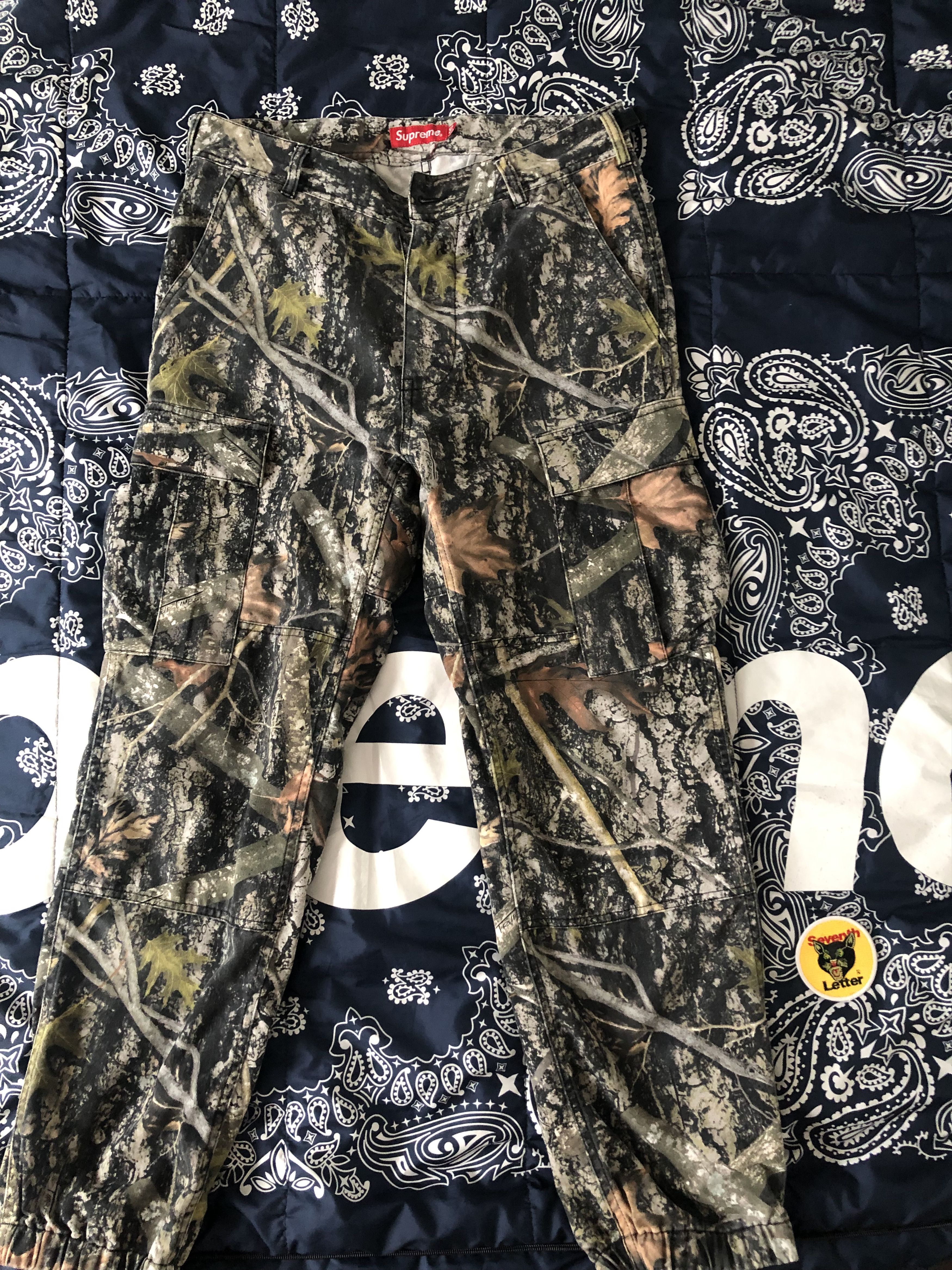 Supreme Tree Camo Pants | Grailed