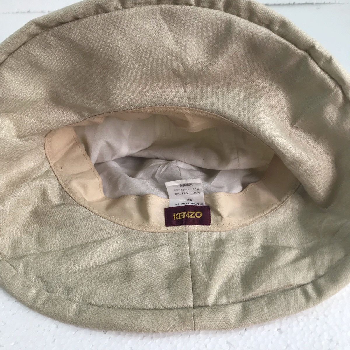 Kenzo Archival Vintage KENZO Patchwork Striped Hat Size ONE SIZE - 5 Thumbnail
