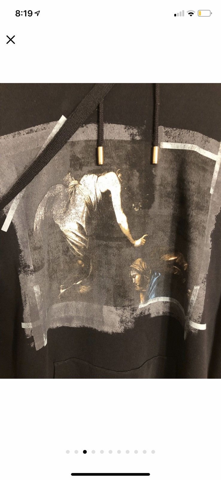 Off-White Caravaggio Hoodie Size US L / EU 52-54 / 3 - 3 Thumbnail