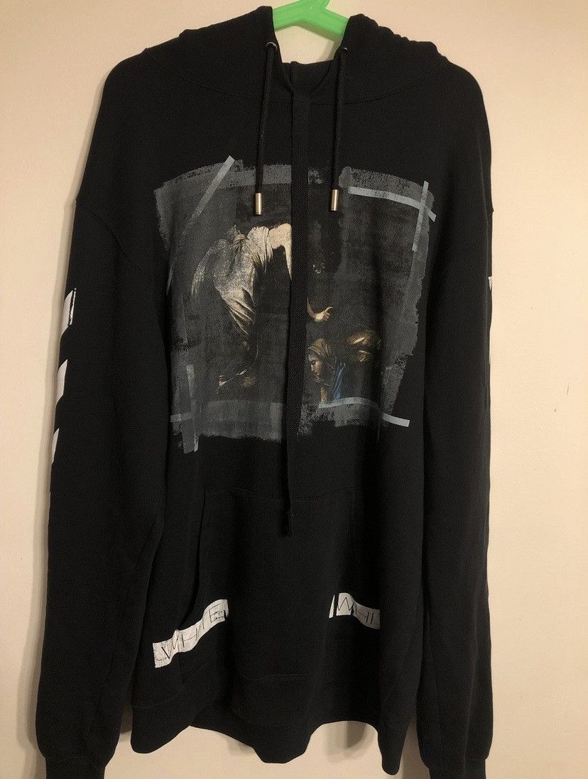 Off-White Caravaggio Hoodie Size US L / EU 52-54 / 3 - 1 Thumbnail